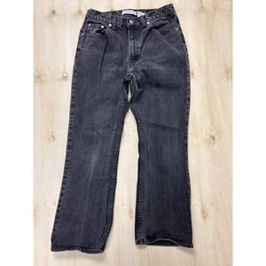 Gap Jeans Bootcut Jeans Womens 12 Charcoal Wash Gray High Rise Relaxed Denim